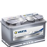 VARTA Professional Dual Purpose AGM START-STOP 12V 80Ah 800A - Borna Normala (dreapta +), VARTA