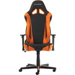 Scaun gaming DXRacer Racing R0-NO, Negru/Portocaliu