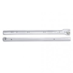 Glisiera cu role 350 mm - alba <0,9mm> Glisiera cu role 350 mm - alba <0,9mm>