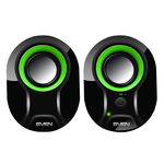 Difuzoare SVEN 290, 5W USB (negru-verde), 