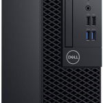 Calculator Sistem PC Dell OptiPlex 3070 SFF (Procesor Intel® Core™ i3-9100 (9M Cache, up to 4.10 GHz), Coffee Lake, 8GB, 256GB SSD, Intel® UHD Graphics 630, Linux, Negru)