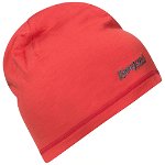 Caciula Bergans Wool Beanie - Red Sand / Forest Frost