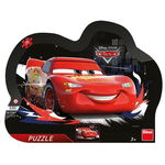 Puzzle cu rama - Cars (25 piese), Dino