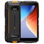 Telefon mobil Doogee S41 Max Portocaliu, 4G, IPS 5.5 , 16GB RAM (6GB + 10GB extensibili), 256GB ROM, 13MP+8MP, Android 13, T606 Octa Core, GPS, NFC, 6300mAh, Dual SIM, Doogee