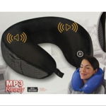 Perna de masaj pentru gat, cu MP3 player