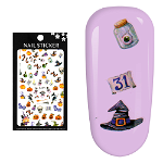 Stickere pentru decor unghii Lila Rossa, Halloween, f499, Lila Rossa