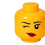 Cutie depozitare lego cap minifigurina marime s, Lego