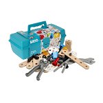 Set de joaca Brio - Builder box, 49 piese
