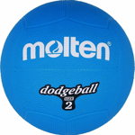 Minge de cauciuc Molten DB2-B Dodgeball mărimea 2 albastru, Molten