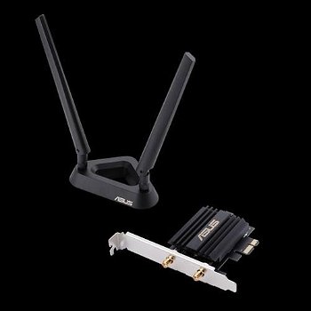 Placa de retea Asus PCE-AX58BT, AX 3000, 2.4 GHz / 5 GHz 574Mbps,Bluetooth® 5.0, Asus