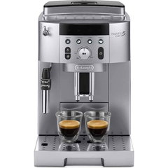 Espressor Automat DeLonghi ECAM 250.31.SB Magnifica S Smart, 1450 W, 1.8 L, 15 Bar, Rasnita Integrata, Spumare Lapte, Argintiu