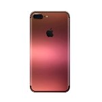 Set Folii Skin Acoperire 360 Compatibile cu Apple iPhone 7 Plus - Wraps Skin Chameleon Aubergine Bronze Matt Metalic