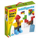 Set constructie copii Smart Bloc 11 piese 4024 Quercetti piese multicolore