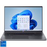 Laptop Acer Swift Go 16 SFG16-71 cu procesor Intel® Core™ i5-13500H pana la 4.7 GHz, 16, 3.2K, OLED, 16GB DDR5, 512GB SSD, Intel® UHD Graphics, Windows 11 Home, Iron, Acer