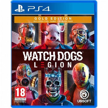 Joc Watch Dogs Legion Gold Edition pentru PlayStation 4