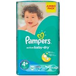 Scutece Pampers 4 Active Baby 9-20kg (62)buc 81116783