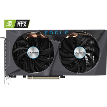 Placa video GIGABYTE NVIDIA GeForce RTX 3060 EAGLE LHR 12GB GDDR6 192-bit GV-N3060EAGLE-12GD
