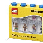 Cutie albastra pentru 8 minifigurine lego, Lego