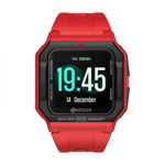 Smartwatch Zeblaze Ares Rosu, IPS 1.3 HD touch screen, Ritm cardiac, Presiune sanguina, Calorii, Meteo, Bluetooth 5..1, 170mAh