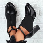 Botine Dama Frida2 Negre #9696