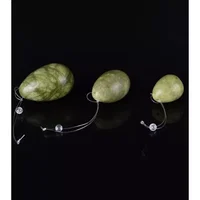 Aparat Masaj - Set 3 oua Yoni din Jad - marimi diferite, Inovius