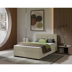 Pat Boxspring, 120/200 cm, bej, P & B