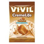 Bomboane fara zahar cu vanilie si menta Creme Life, 110 g, Vivil