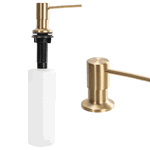 Dozator de sapun Rea Round Auriu Mat, Rea