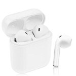 Casti wireless bluetooth 5.0, Handsfree, Android/iOS, airpods, earbuds USB, albe, Procart