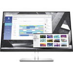 Monitor LED IPS HP E27q G4, 27", QHD, 60Hz, negru-argintiu