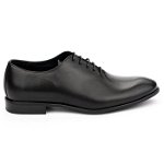 Pantofi barbati din piele naturala neagra 7457, Superlative.ro