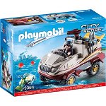 Playmobil City Action - Masina de teren amfibie
