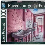 Puzzle clasic - Baie roz parasita - 1000 piese | Ravensburger, Ravensburger