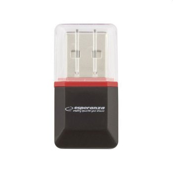 Cititor de card, MicroSD, Versiunea USB 2.0, viteza de transfer 480 Mb/s, Esperanza