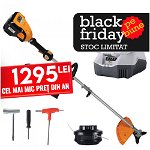 Kit Complet Cositoare electrica (trimmer) iHunt Strong Brush Cutter 58V Power, iHunt