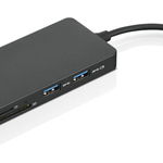 Hub USB USB-C 7in1 Negru, Lenovo