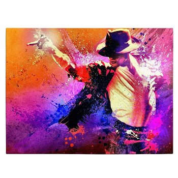 Tablou afis Michael Jackson cantaret 2279 - Material produs:: Poster pe hartie FARA RAMA, Dimensiunea:: 80x120 cm, 