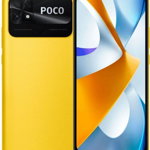 Telefon Mobil Poco C40, Procesor JLQ JR510 Octa-Core, Ecran IPS LCD 6.71inch, 3GB RAM, 32GB Flash, Camera Duala 13+2MP, Wi-Fi, 4G, Dual Sim, Android (Galben), Poco