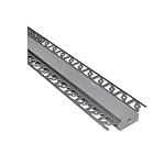 Profil aluminiu ST rigips pentru banda LED & accesorii profil ingropat - L:2m W:52mm h:15mm, KVD