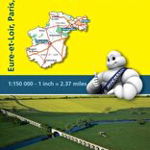 Michelin France: Eure-Et-Loir, Paris, Yvelines Map 311 (Maps/Local (Michelin))