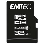 microSD 32GB SDHC CL.10 Classic + Adaptor, Emtec