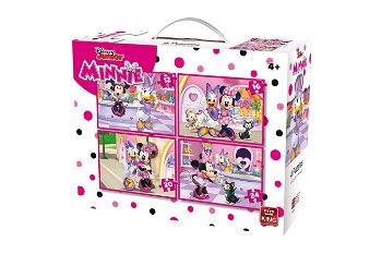 Puzzle King - Minnie, 12/16/20/24 piese (05254), King
