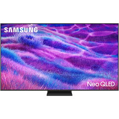 Televizor Neo QLED Samsung Smart QE85QN80F Seria QN80F, 85 inch, Ultra HD 4K, Black-Silver