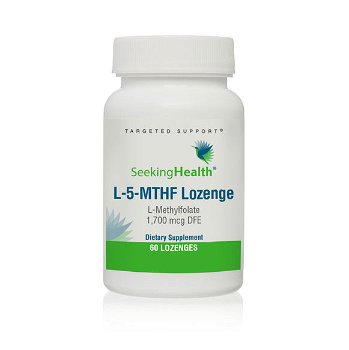 L-5-MTHF | 1000mcg | 60 Pastile | Seeking Health, Seeking Health