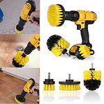 Set Perii pentru Mocheta & Uz Casnic /Profesional Detailing Carpet Brush cu Adaptor Bormasina, MyStyle