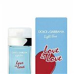 Apa de toaleta Dolce & Gabbana Light Blue Love is Love, 50 ml, pentru femei