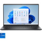 Laptop Dell Vostro 3510 cu procesor Intel Core i7-1165G7, 15.6", Full HD, 16GB, 512GB SSD, Intel Iris Xe Graphics,Windows 11 Pro, Carbon Black, 3y Basic Onsite Service Extension warranty
