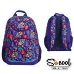 Ghiozdan Compartiment Laptop, PAISLEY, 43,5x32x15cm - S-COOL, SCOOL