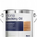 Ulei tratare terase deck din lemn culoare teak Bona 2.5 Litri