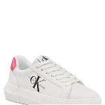 Sneakers Calvin Klein Jeans Chunky Cupsole Laceup Mon Lth Wn YW0YW00823 Bright White/Exotic Mint 02U, Calvin Klein Jeans